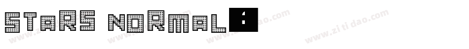 Stars Normal字体转换